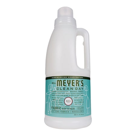 Mrs. Meyers Clean Day Mrs. Meyer's Clean Day Basil Scent Fabric Softener Liquid 32 oz 1 pk 14334